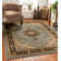 Tapis bleu clair Belliere Medallion Kashan