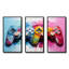 «Pink and Blue Ps Video Game Controllers», art mural jeux vidéo-933095039-933095030