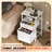 Nightstand  With Charging Station, USB Ports And Outlets Bedside Side Tables With Fabric Drawers-1608618326-1579258571