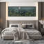 «Moon Night Wilderness Plants Relaxing Calm», impression sur toile encadrée surdimensionnée-111653564-111653562