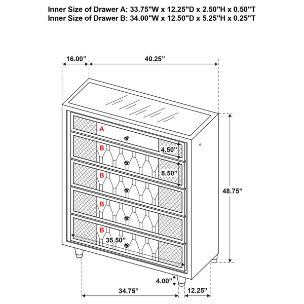 Dimensions du produit
