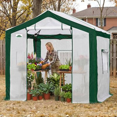 Pop Up Greenhouses 8 Ft. W x 8 Ft. D Greenhouse