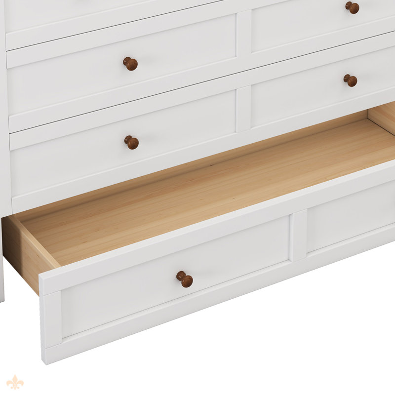 Armoire-lit escamotable en pin massif Tillio avec station de charge, grand tiroir de rangement, cadre de lit à construire