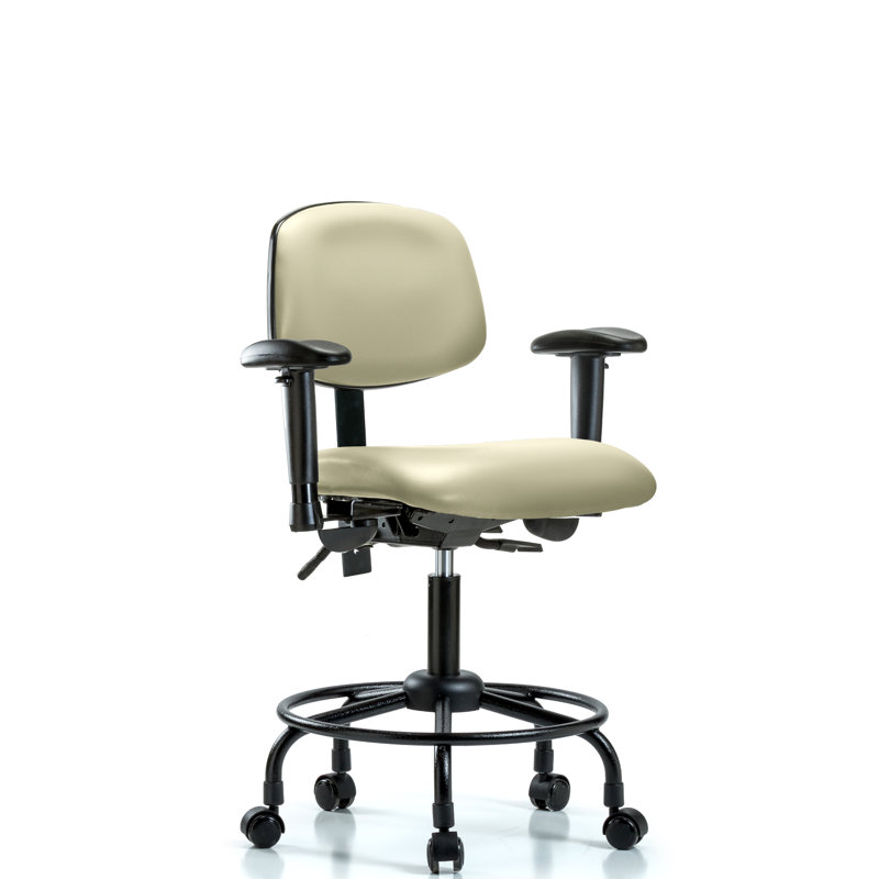 Chaise de dessinateur ergonomique Ian, Adobe, Roulettes, Non inclus