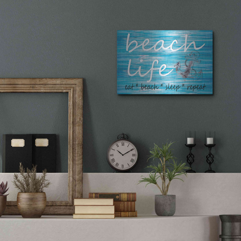 «Beach Life» par Cindy Jacobs, H 12 po x l 16 po