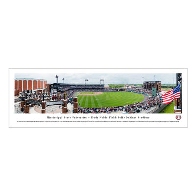 NCAA Mississippi State Baseball Panoramic Print