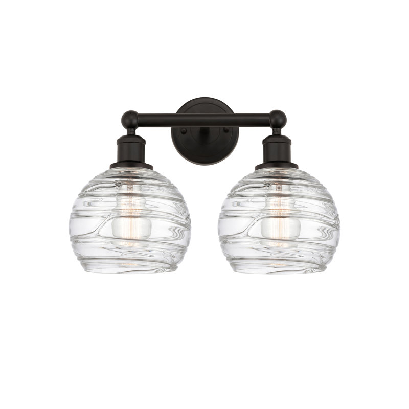 Essex 2 - Light Dimmable Vanity Light, Oil Rubbed Bronze, Clear