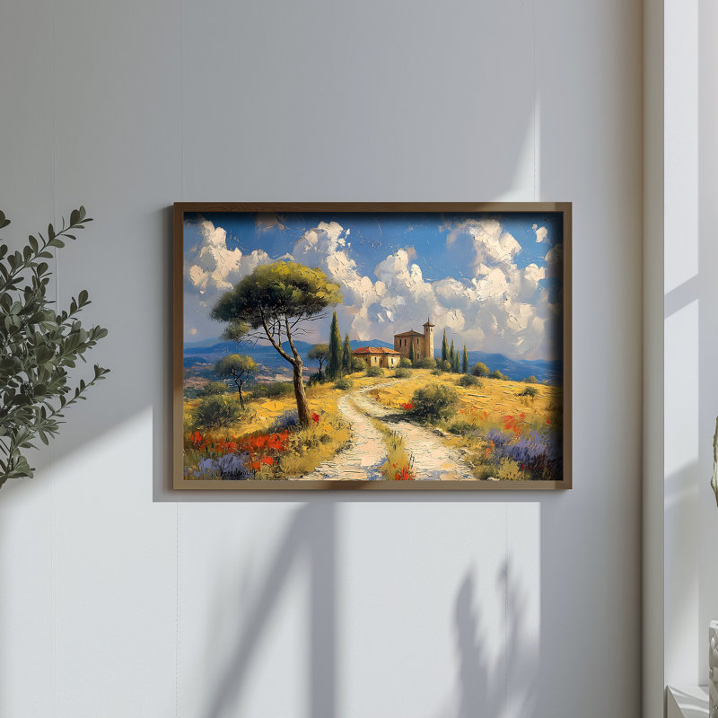 Elegant Decorative Framed MDF Painting, 13.8 x 18.5 x 0.1 inches | 100% MDF with 3 mm Thickness, 100% Pine Wood Frame | UV Printed Artwork for Stylish Home Decor, Perfect for Living Room or Office