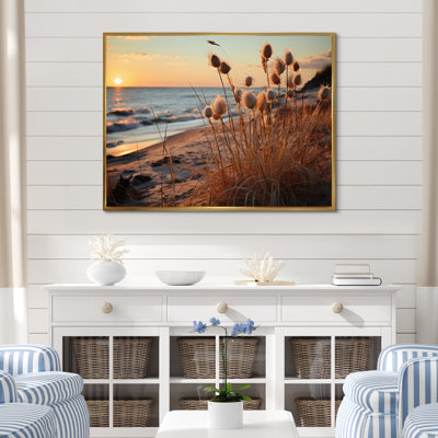 " Golden Sands a Mesmerizing II " Mixed Media Print