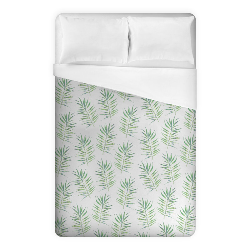 Coastal Floral Duvet Cover, King Duvet Cover