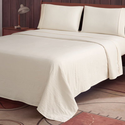 Champion Elastic Logo Microfiber Sheet Set