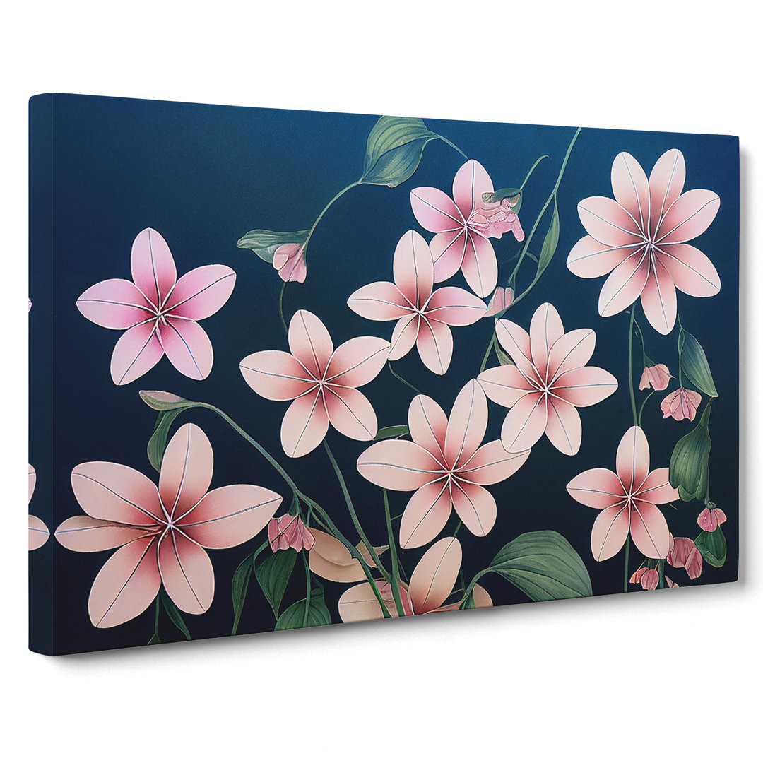 Heavenly Flowers - Wrapped Canvas