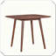 Table de salle à manger carrée Robuste, durable, pratique, polyvalente et fonctionnelle-884456956