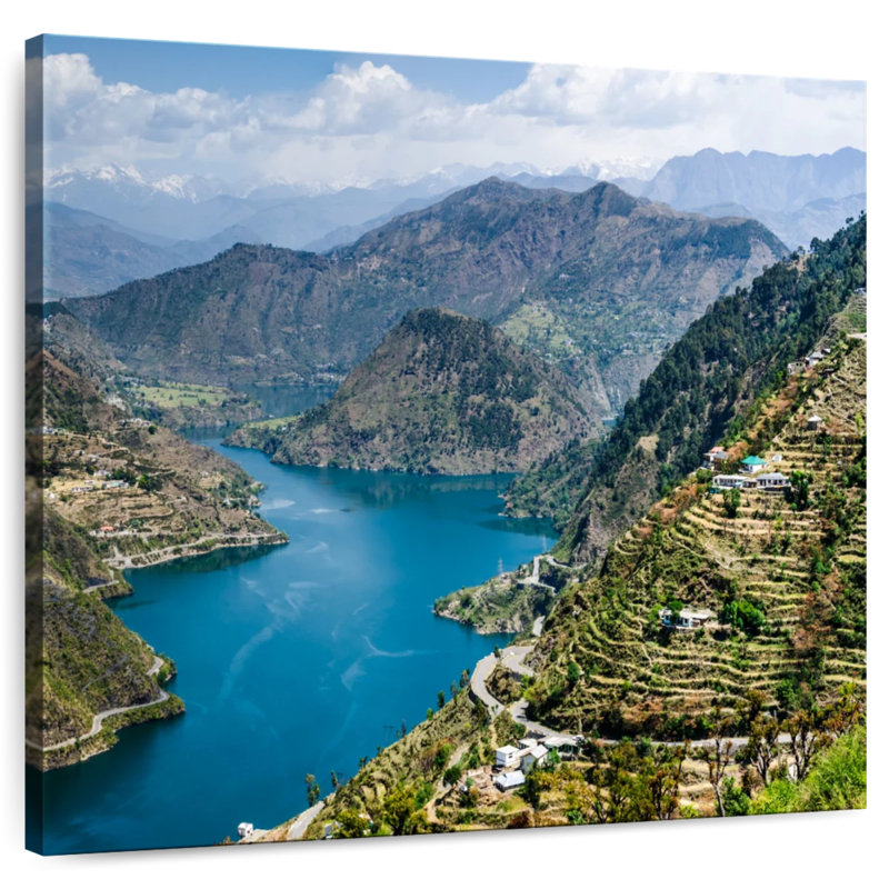 Alvord, Himalaya, lac Tehri, H 16 po x l 16 po