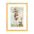 Toile avec cadre en bois beige est en rupture de stock