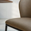 Aelred 49cm H Polyester Blend Upholstered Metal Wishbone Side Chair-270869738