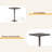 26" SQUARE BAR TABLE,MODERN STURDY STRUCTURE