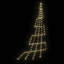  LED Christmas Tree with Ground Spikes 300 cm Metal-239575922