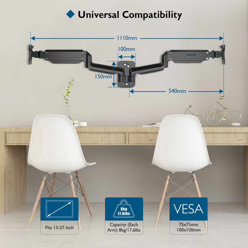 1Home Multi-Screen Single Screen Wall mount Electronic Mount
