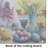 Decorating Easter Pit Bull Terrier Glass Cutting Board