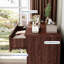 Commode 4 tiroirs pour chambre à coucher, grande commode de style campagne avec poignées en métal-436477396
