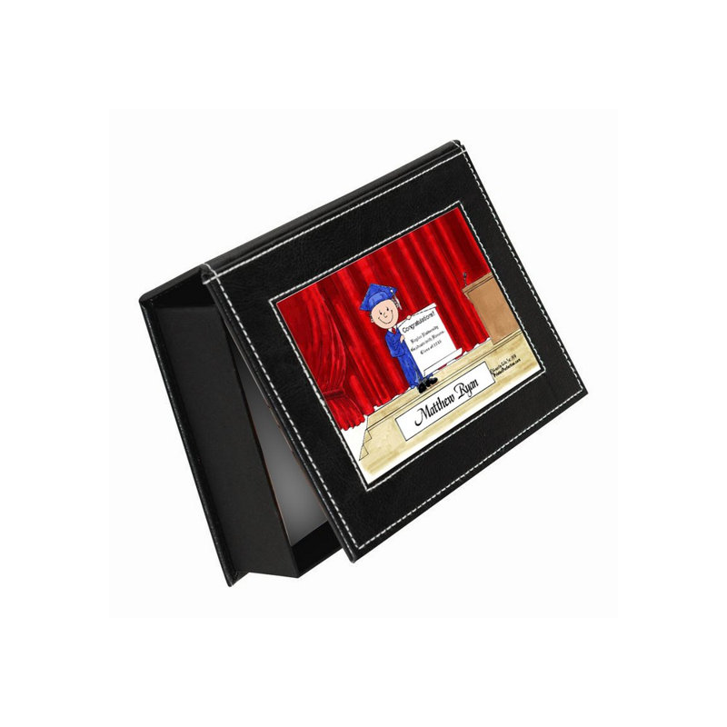 Faux Leather Memory Box