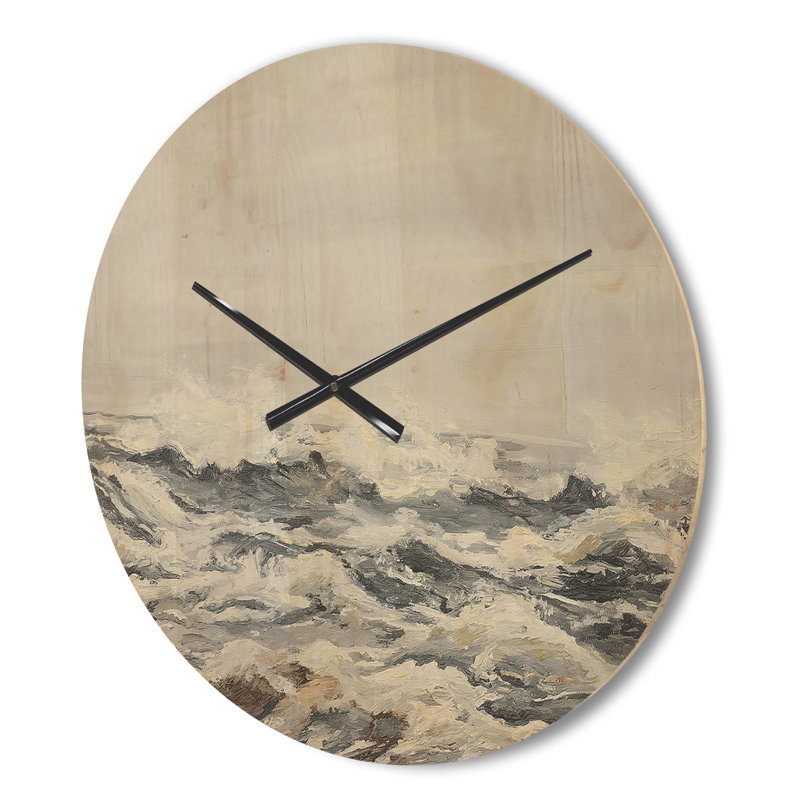 Horloge murale grise, Petit
