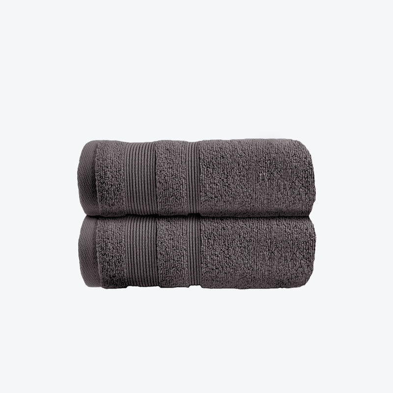 2 Piece Hand Towel Bale, Charcoal