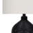 Lighting, 23"H, Table Lamp, Black Rattan