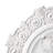 Marietta 33'' Wide Medallion - White