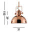 Harpenden 1 - Light Dome Pendant-1743325657