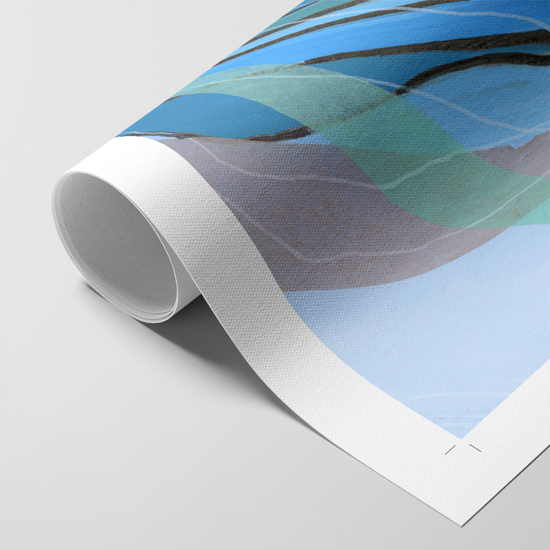Circulation Flow III - Impression sur toile seulement - NON-CADRE, H 12 po x l 8 po