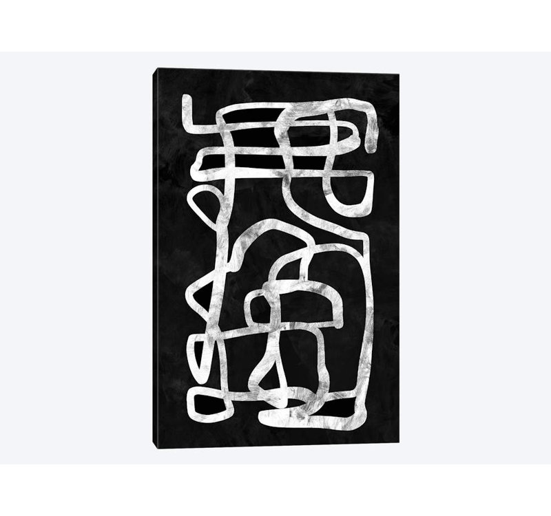 « mono set ii », impression sur toile, H 26 po x l 18 po x P 1,5 po, Toile tendue, Pas de tapis