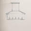 Luminaire suspendu linéaire à 5 lumières à intensité variable Hastings-559802597-637763705