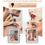 Miroir de maquillage mural pour salle de bain Aaliegha-1462902010