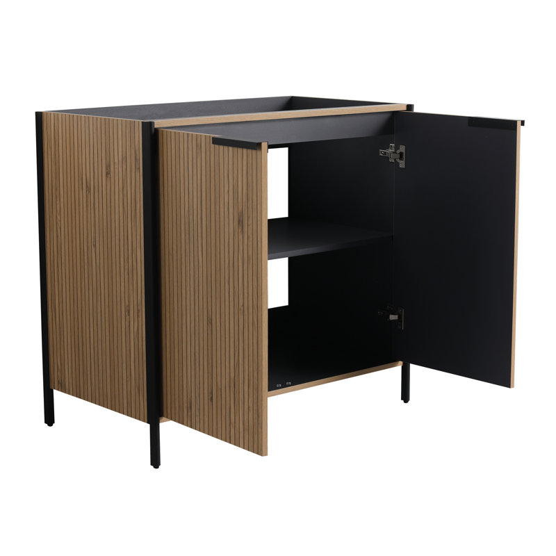 Meuble-lavabo à café de 36 po et unité fonctionnelle au design élégant, 35"