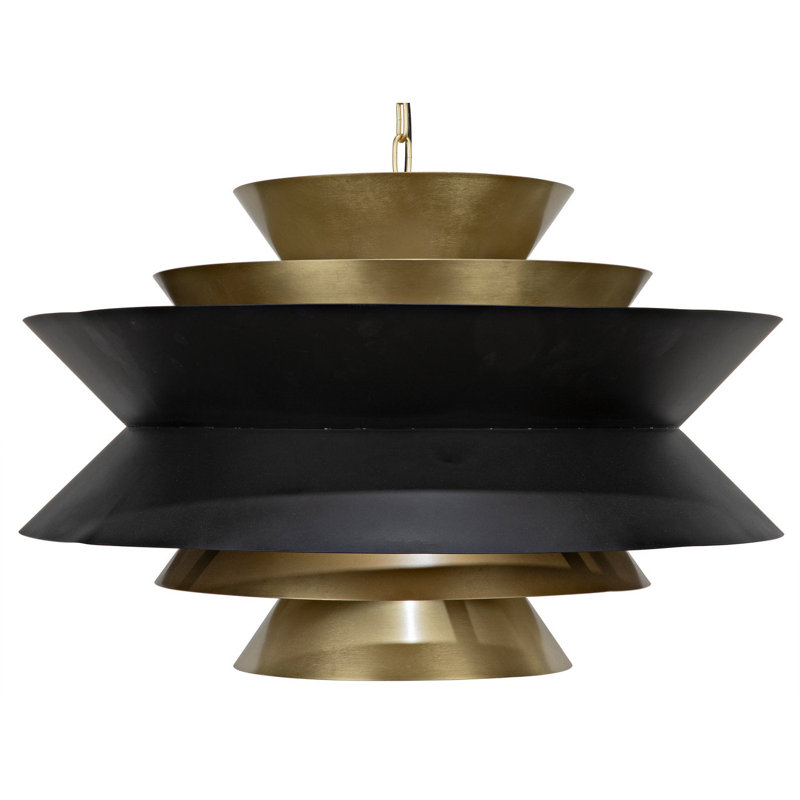 Luminaire suspendu géométrique 4 lumières Arion