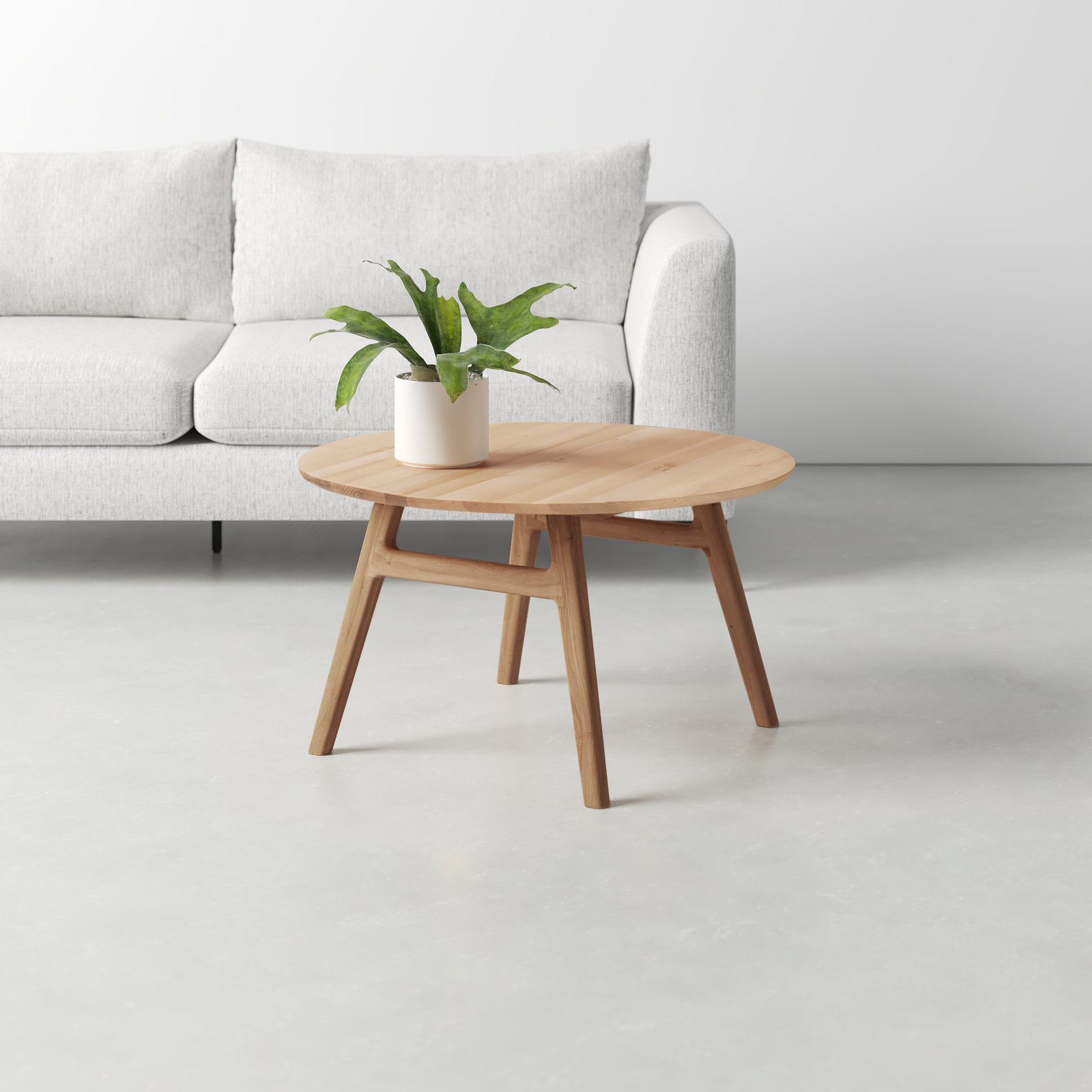Mads Solid Wood Single Coffee Table