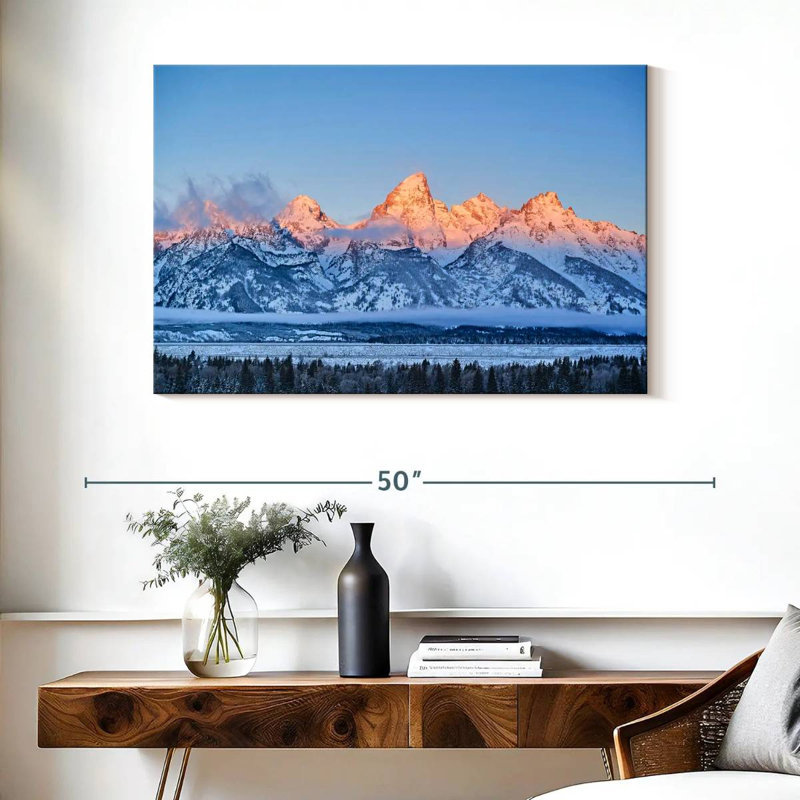 Grand Tetons Alvord Frozen, H 26 po x l 39 po
