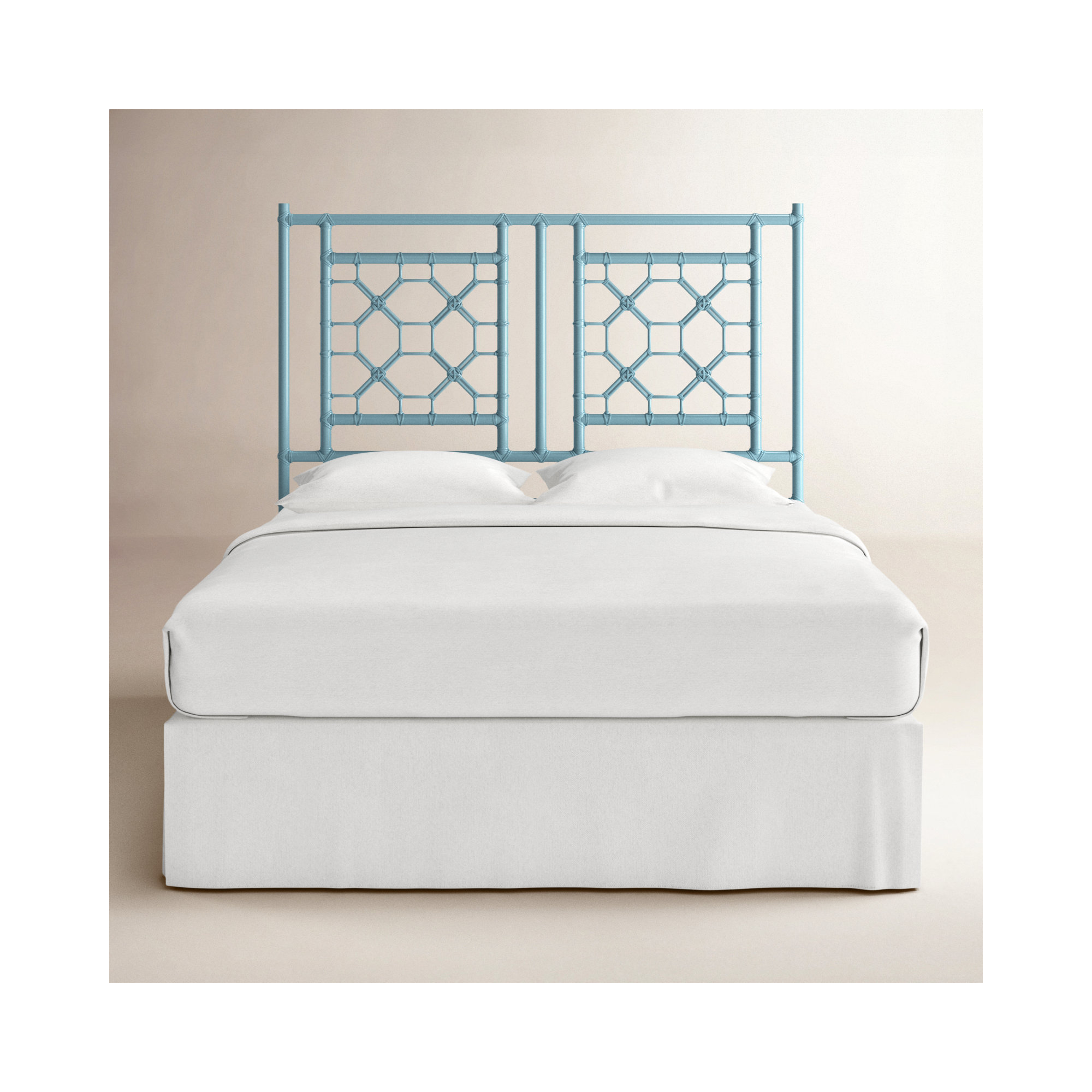 Arche Headboard, Blue, Queen