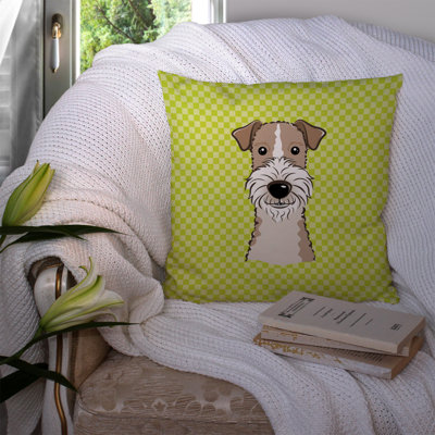 Coussin décoratif intérieur/extérieur terrier fox