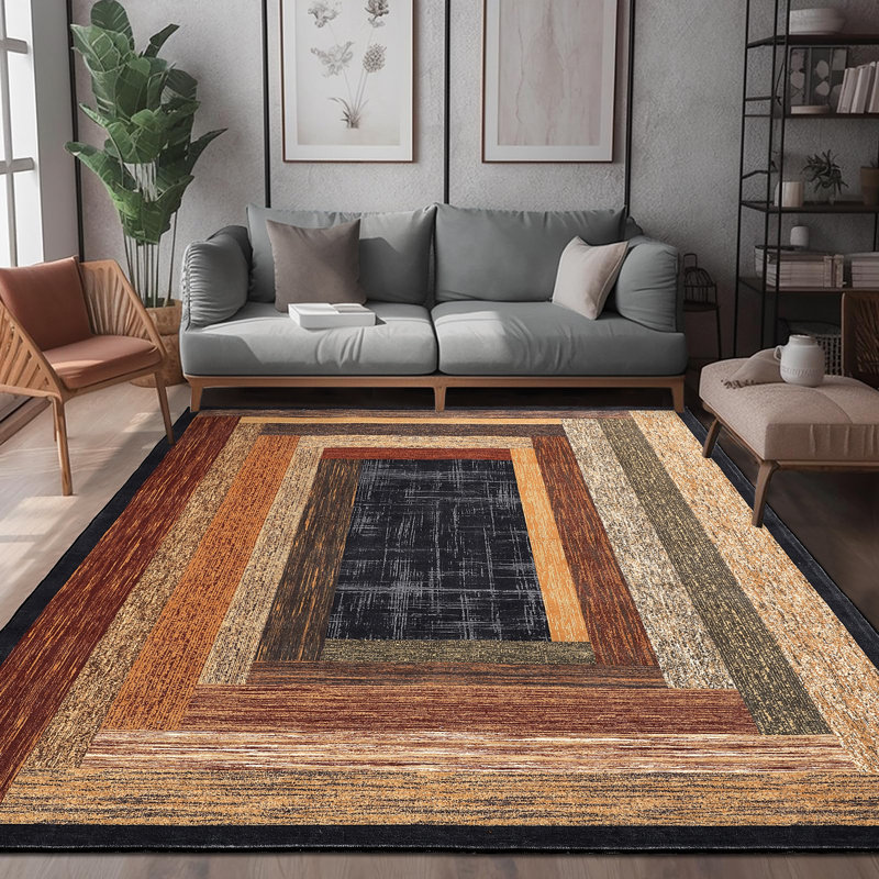 Tapis Xhemir avec envers antidérapant, Rectangle 10 pi x 13 pi