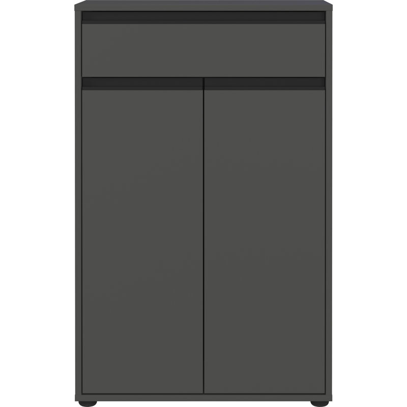 Beedon Tilt Protection Bathroom Cabinet, Stainless steel
