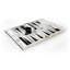 White/Black Backgammon Board Game
