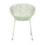 Chaises de salle à manger d'extérieur (de 2) -, mélange de plastique, structure résistante aux intempéries, 22,97 po de profondeur, 21,72 po de largeur, 9,7 lb, assemblage requis, fer et fabrication, cadres, lignes épurées, 31,3 po-915593125