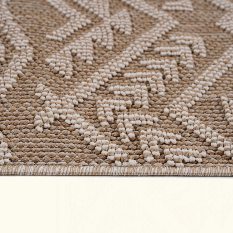 Traditional Indoor/Outdoor Area Rug, Stain-Resistant And Non-Shedding For High-Traffic Areas, Rectangle 7'9" x 10'