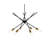 Elena 6 - Light Black Pendant-830354611
