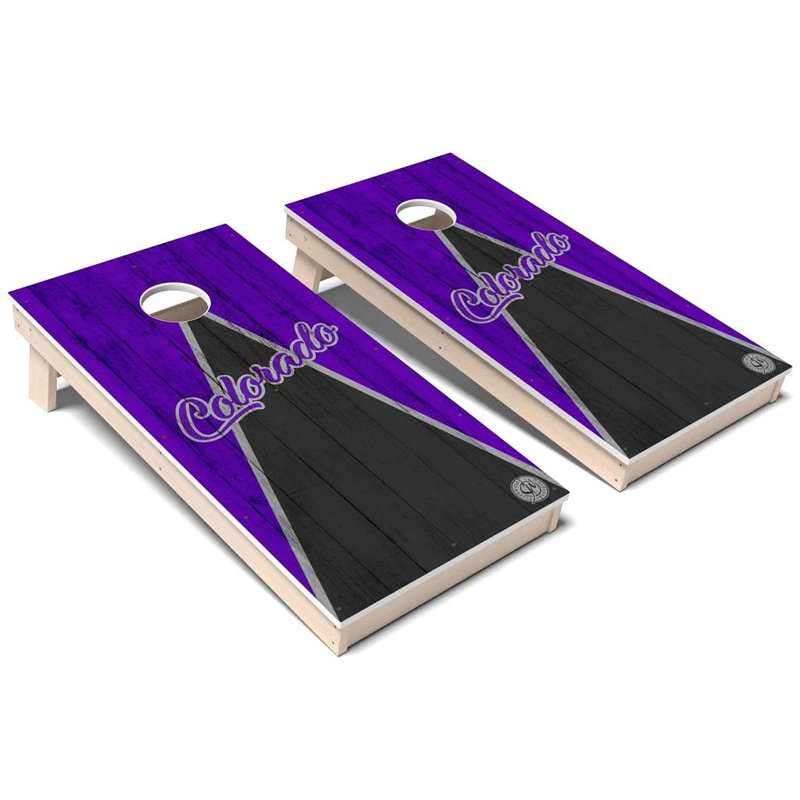 Ensemble de jeu de cornhole composite Colorado, AUCUN accessoire