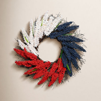 18" Berry Independence Day Wreath