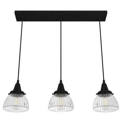 Cypress Grove 3 - Light Cluster Bell Pendant